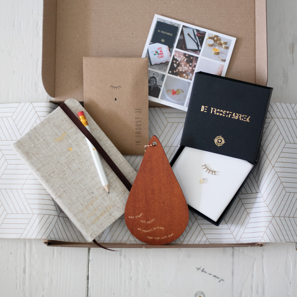 troostpakket ruimte voor verdriet een hart onder de riem in zware tijden troostcadeau voor in de brievenbus